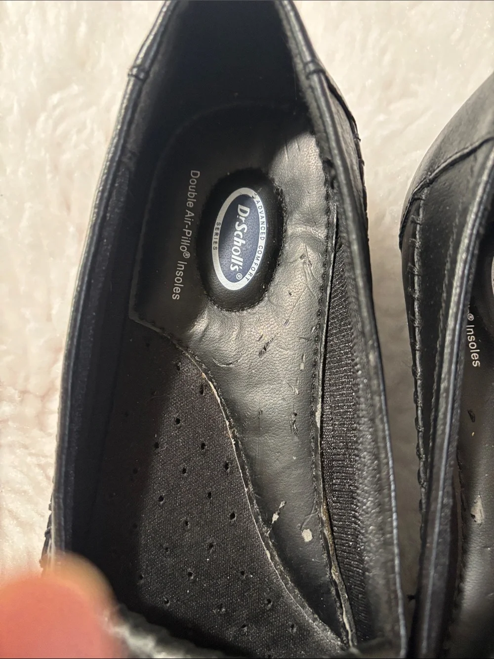 Dr. Scholl's Black Tassel Kiltie Loafers